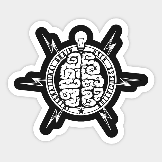 Brain User Association Sticker by OsFrontis